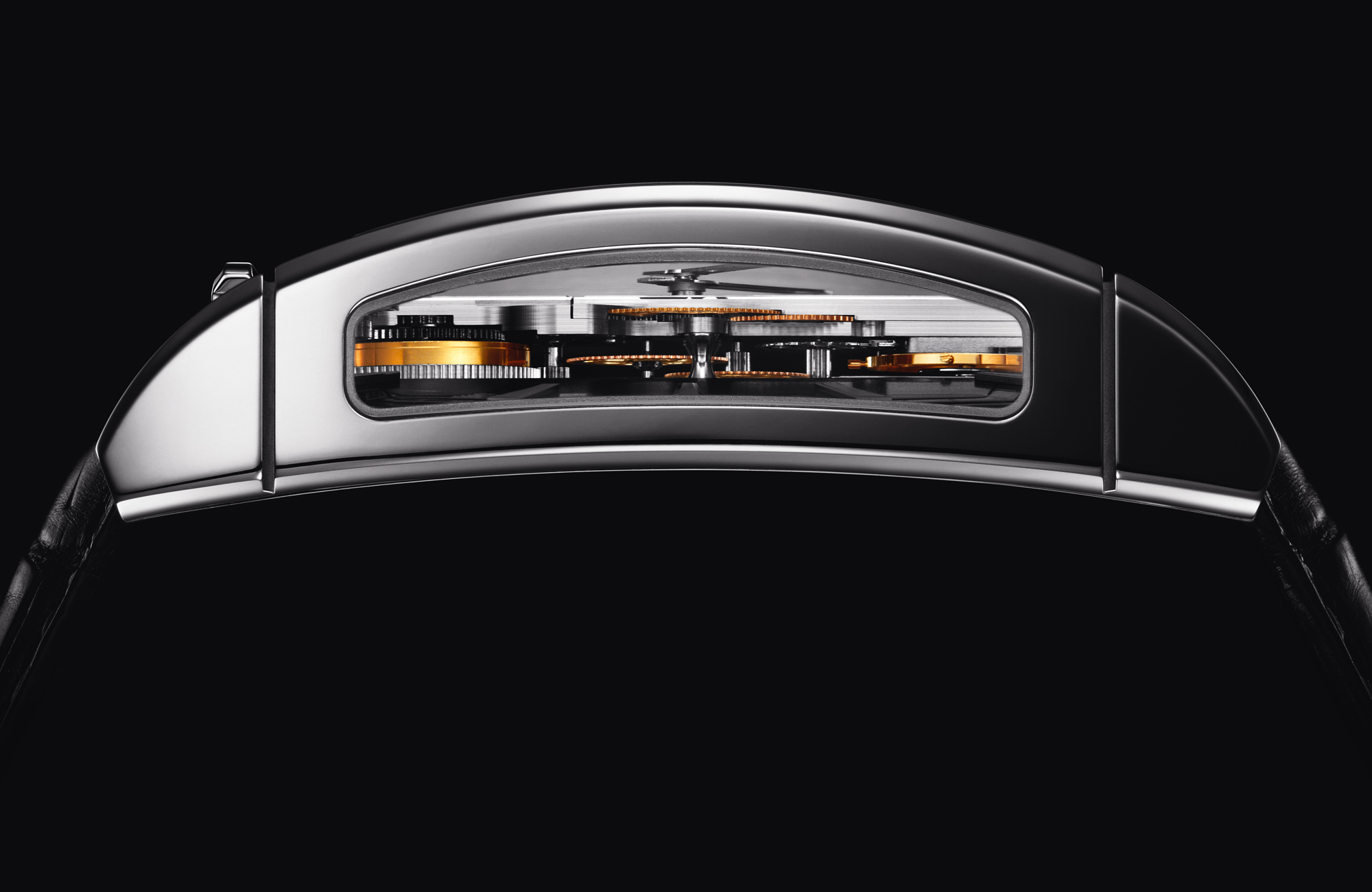 Golden Bridge Classic White Gold Watch (B113/01042) by CORUM